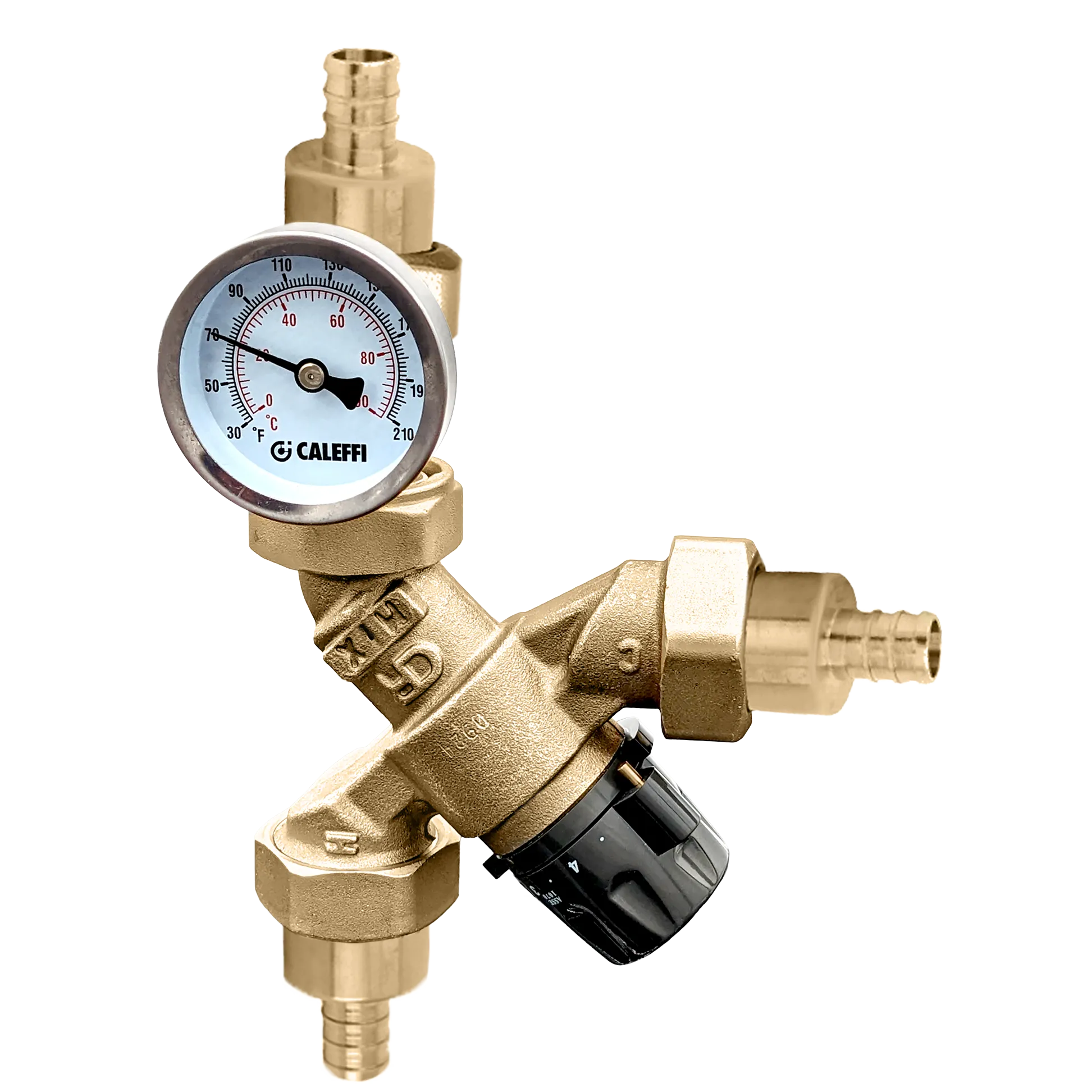 AngleMix™ DL, Dual listed angled thermostatic mixing valve